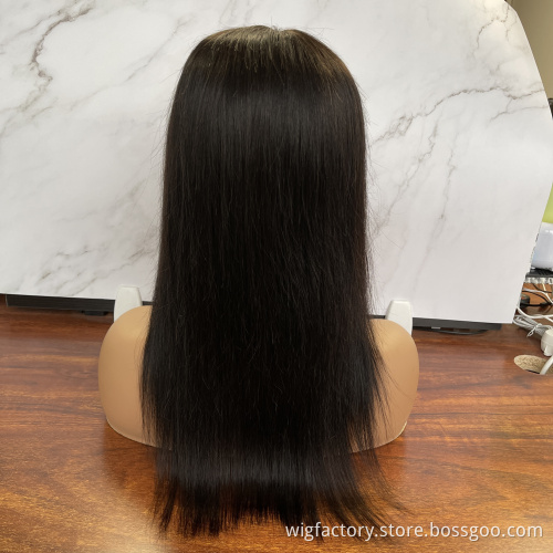 13*6*1bone straight human hair wigs,40 inches wigs for black women,150%  Density human hair wigs brazilian full lace